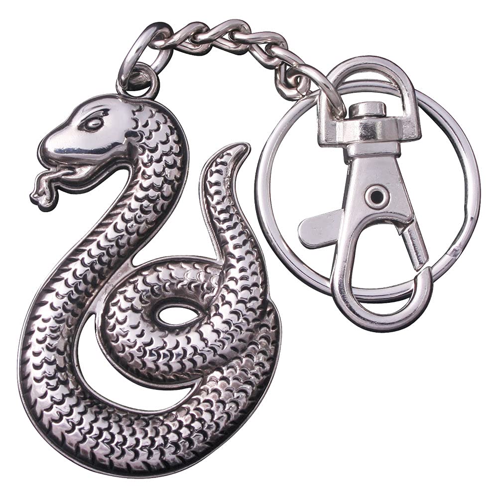 The Noble Collection Harry Potter Slytherin Mascot Keychain — image 1