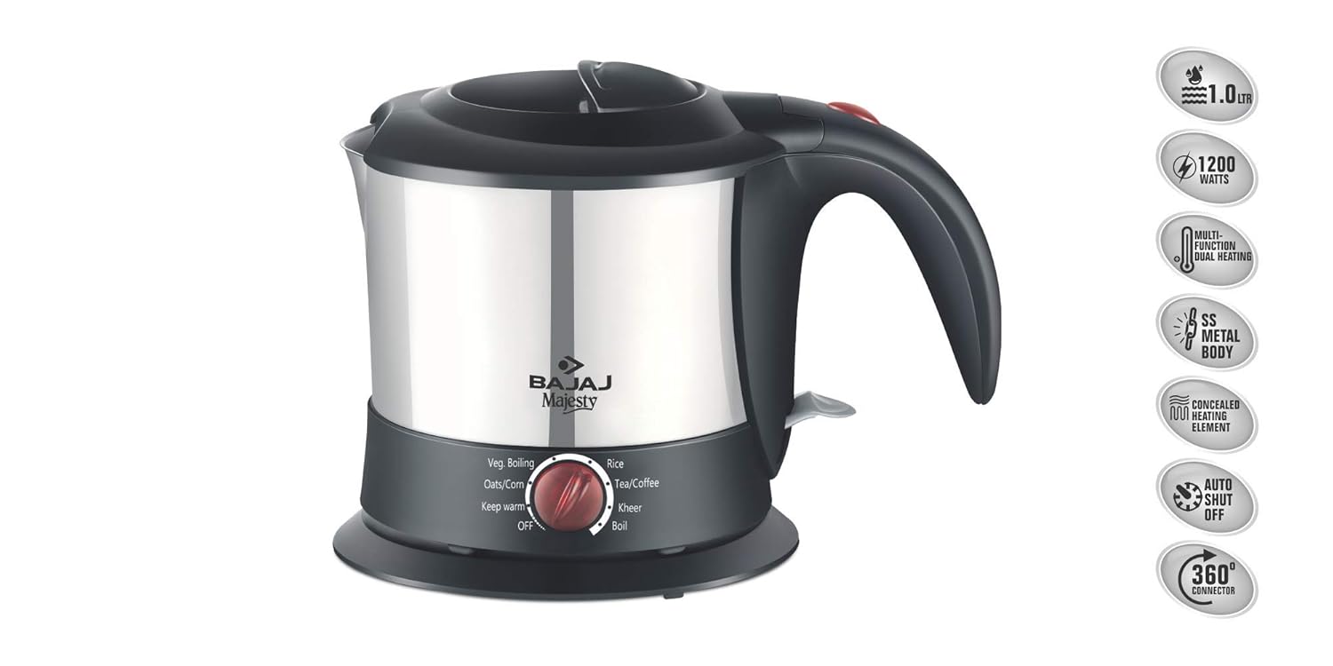 bajaj majesty kettle
