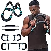 Ultimate Twister Arm Trainer, Adjustable Chest Workout Equipment, Arm Trainer for Men, Chest Trainer for Men, Shoulder Muscle Training, Portable Spring Resistance Home Fitness Equipment