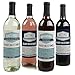 Daddy's First Milestones - Gift For Men - Wine Bottle Label Stickers - Set of 4