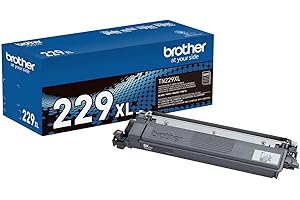 Brother Original TN229XLBK High-Yield Black Toner Cartridge, Higher Yield for Value, Toner Replacement cartridges, Toner for 