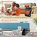 Space Heater Electric Ceramic Heater - 1500W Portable Space Heaters for Home Indoor Use Office Bedroom Desk Garage,Small Personal Room Heater with Adjustable Tip Over,Over Heat Auto Off