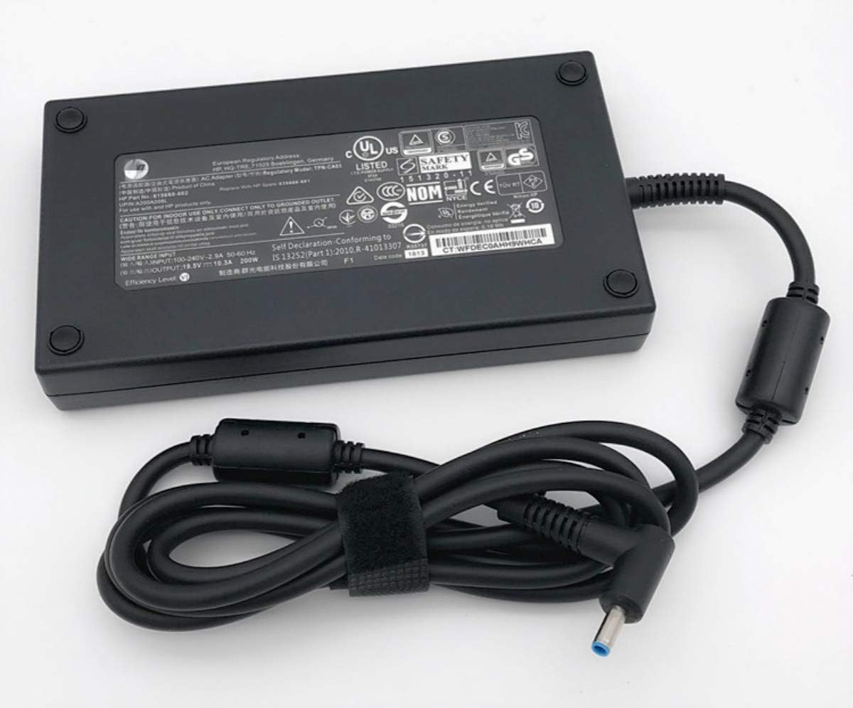 New Slim 200W 19.5V 10.3A AC Charger for HP ZBook 17 G3 Gaming notebook ZBook 17 G3 (V1Q00UT) ZBook 17 G3 (V1Q04UT) ZBook 17 G3 (V1Q05UT) (V1Q07UT) (V1Q08UT) (X9T88UT) Laptop Power Supply Adapter Cord: Computers & Accessories