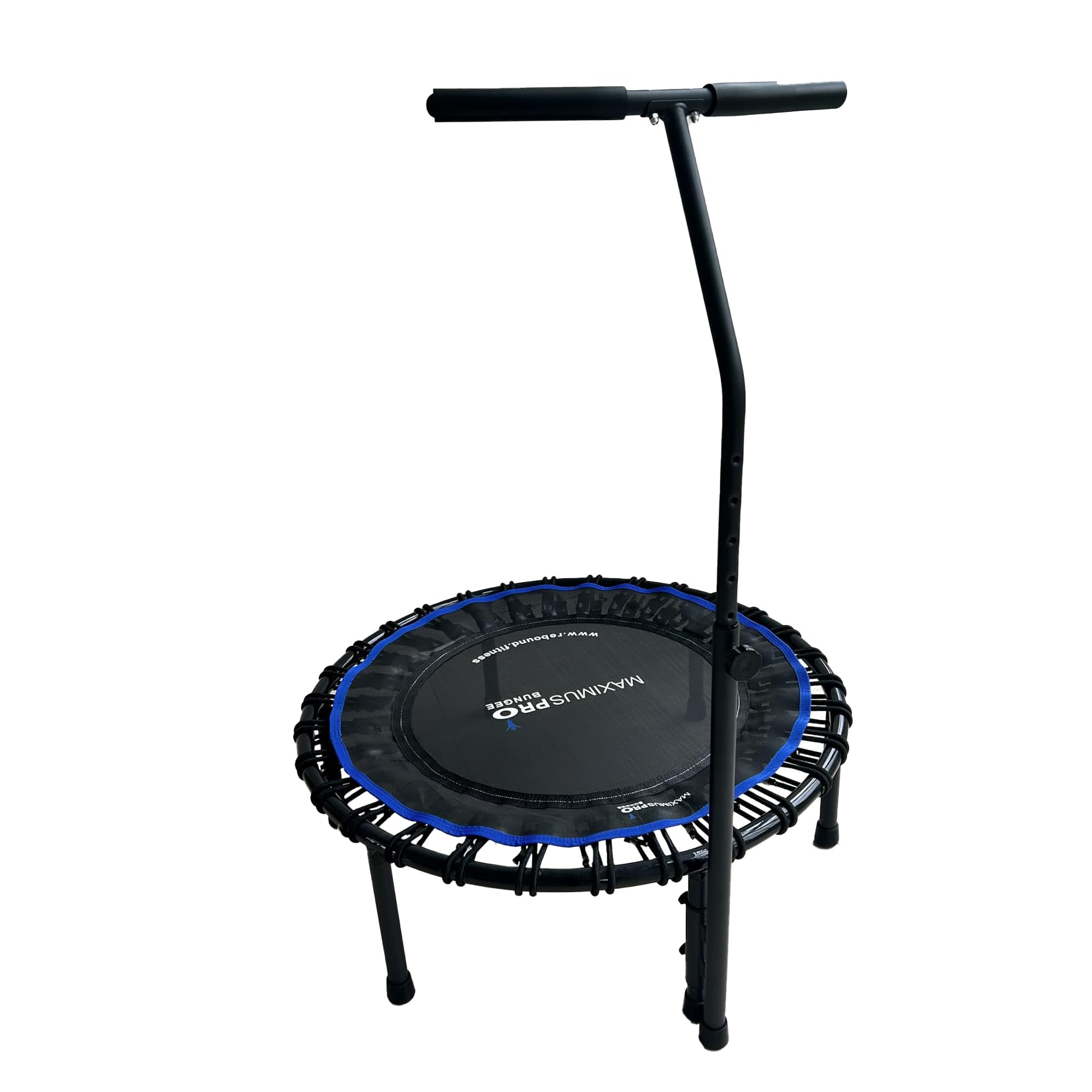 Adjustable T-Bar Handle Stability Bar for Fit Bounce Pro, XL and Maximus Pro Bungee Rebounder Models - Not Compatible With Other Mini Trampolines