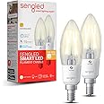 Sengled Zigbee Smart Light Bulbs, Smart Hub Required, Work with SmartThings and Echo with Built-in Hub, Voice Control with Alexa and Google Home, Soft White B11 Candelabra Light Bulbs 40W Eqv. 2 Pack
