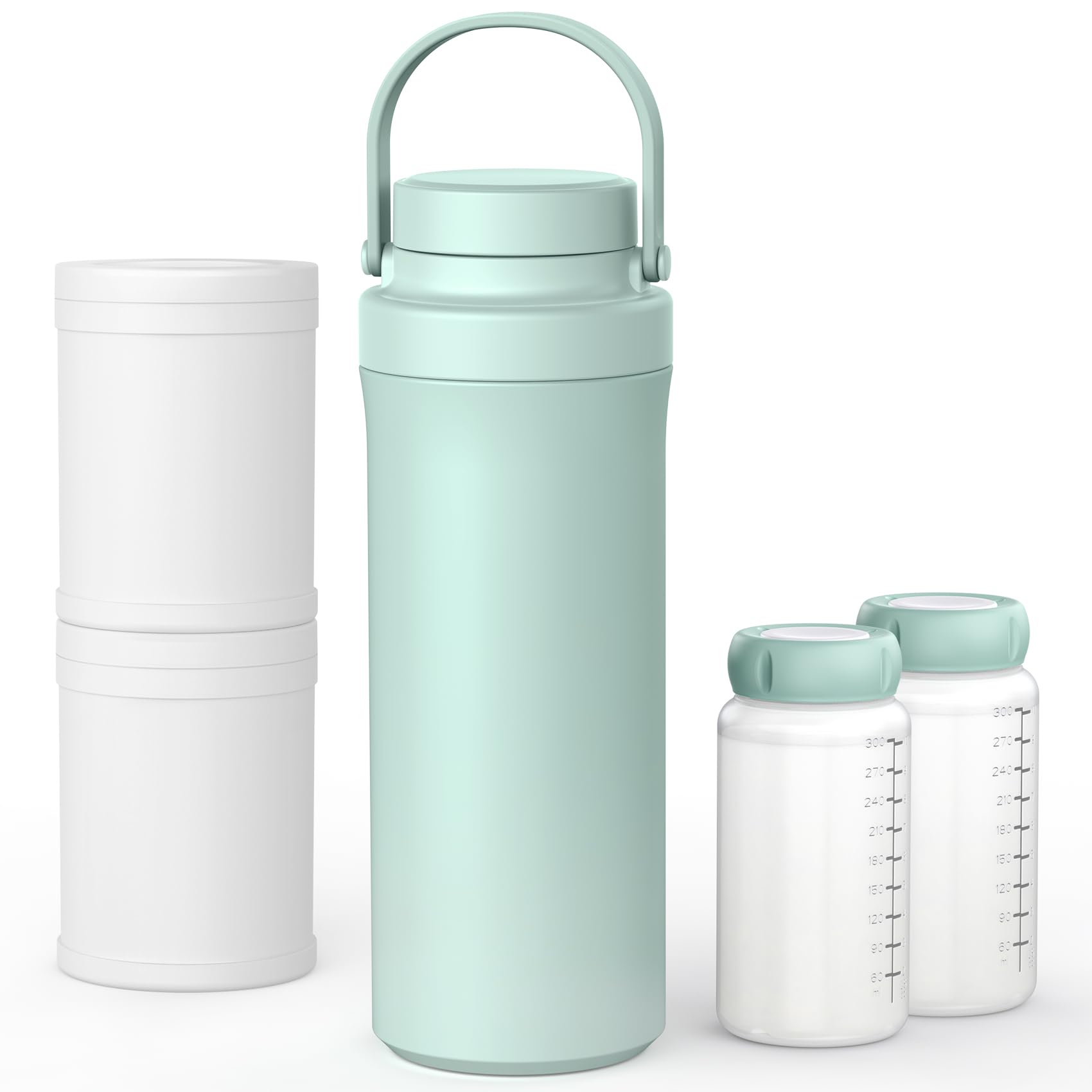 Photo 1 of Xaproo 22oz Breast Milk Cooler Bottle, 360° Cooling Technology for 24 Hours, Larger Capacity Travel Breastmilk Chiller with 2pcs Baby Bottles, Portable Milk Cooler for Breastmilk, BPA-Free