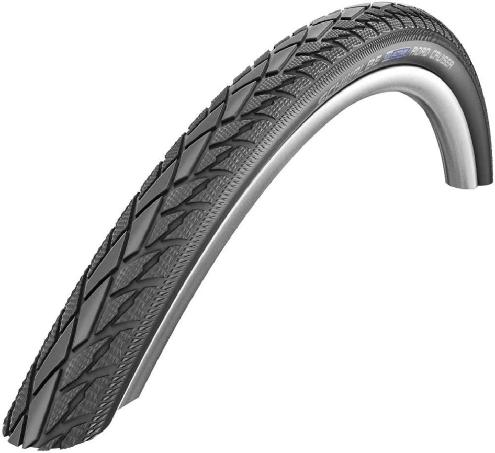 Schwalbe Road Cruiser Active Line Twin Skin K-Guard SBC Wired Tyre - Reflex Black, 20 x 1.7 Inch