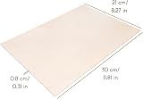 Creative Deco 10 x A4 Birch Plywood Sheets 300 x 210 x 8mm Baltic Wood Ply view 3