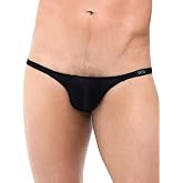Gregg Homme Men's Torridz Hyperstretch Low Rise Thong, 87404, Black, M