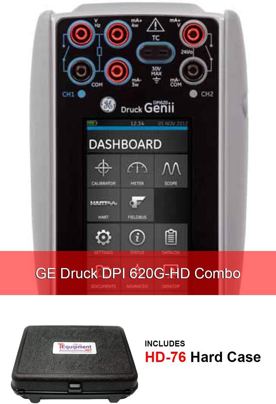 Druck DPI 620G-HD Genii Multifunction Calibrator with HART and Hard Case