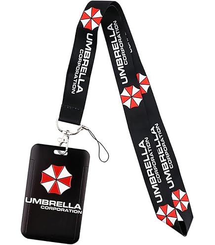 Amazon.com : Residence Evil Umbrella Corporation Logo Lanyard with