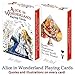 Alice In Wonderland Playing Cards - Red Back Deck