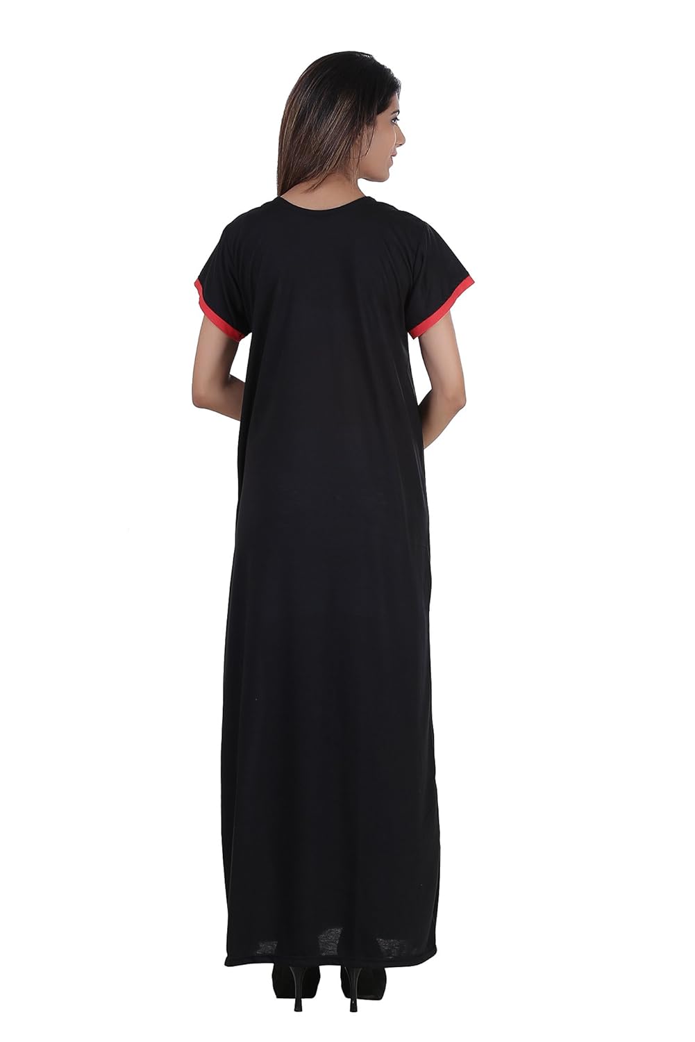 glossia beautiful cotton printed nighty/gown for women/girls(free size)