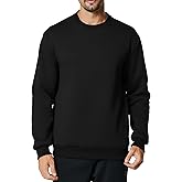 Men's Crewneck Sweatshirt Casual Long Sleeve Sweat Shirts Athletic Fleece Basic Pullover Shirts