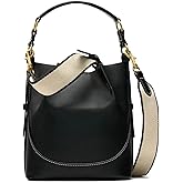 Bucket Hobo Bag for Women Crossbody Top Handle Purse Designer Shoulder Bag Handbag with 2 Detachable Straps