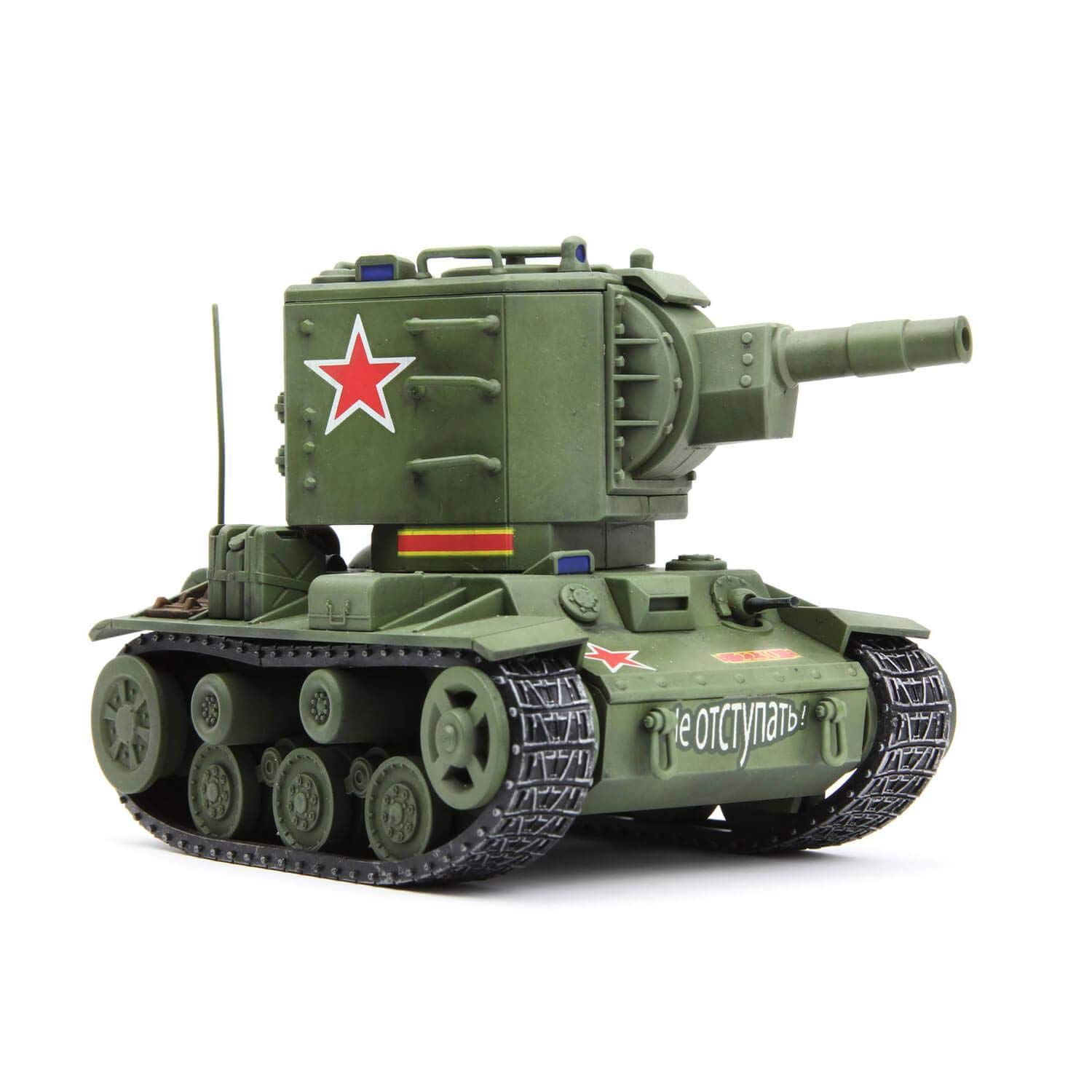 Meng WWT-004 Model - Soviet Heavy Tank Kv-2 World War Toons
