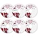 Epic Products Santa Baby My Glass Tags; Pack of 24, Multicolor