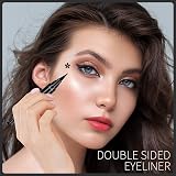 8pc Liquid Eyeliner Stamp Set Waterproof Winged Eyeliner Pencil view 6