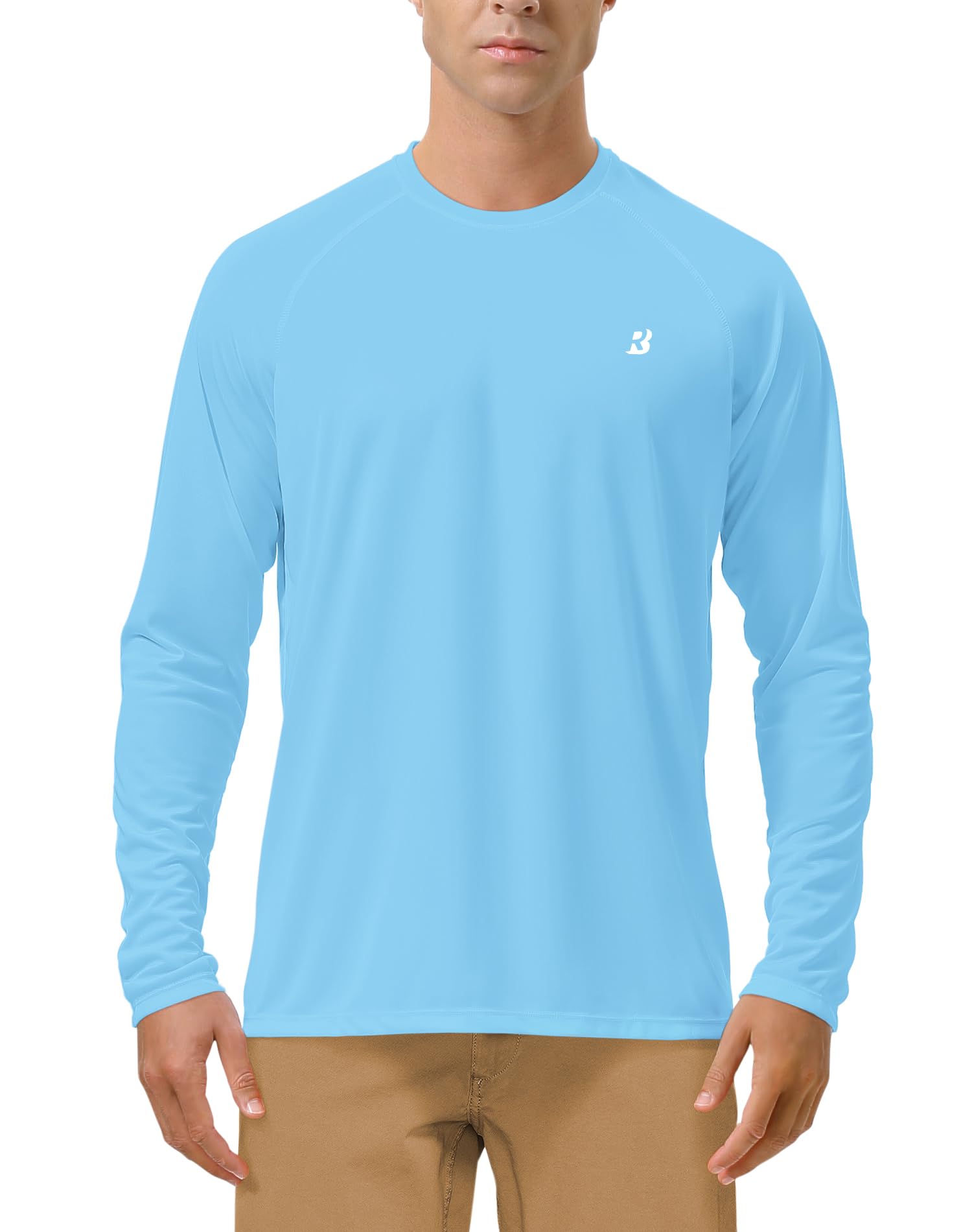 Roadbox Mens UPF 50+ Long Sleeve SPF Diving Rash