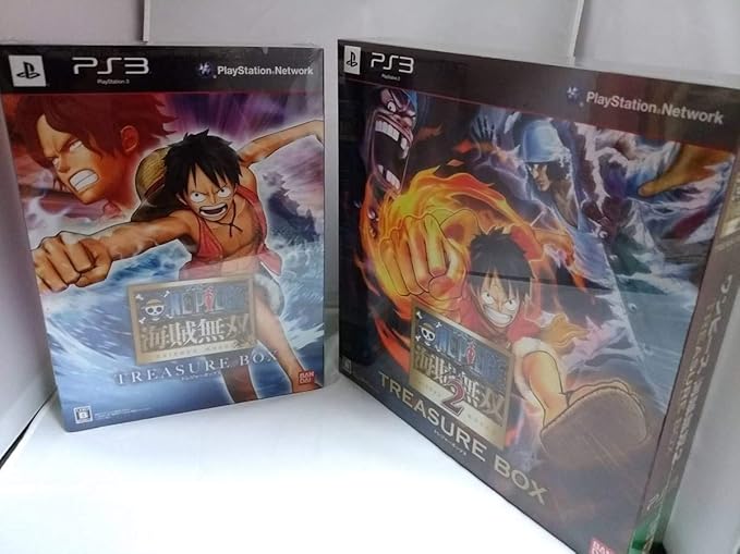Amazon ワンピース 海賊無双 2本セット Ps3 トレジャーボックス 新品未開封 おもちゃ ホビー