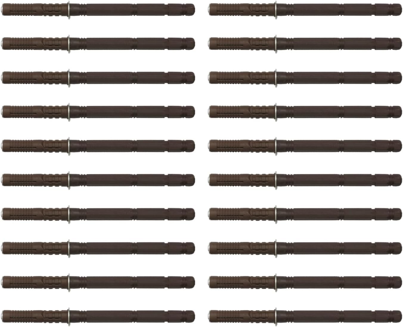 20Pcs Heavy Duty Concealed Shelf Bracket Invisible Hidden Masonry Blind Wall DIY Support Kit (14 X 140MM)