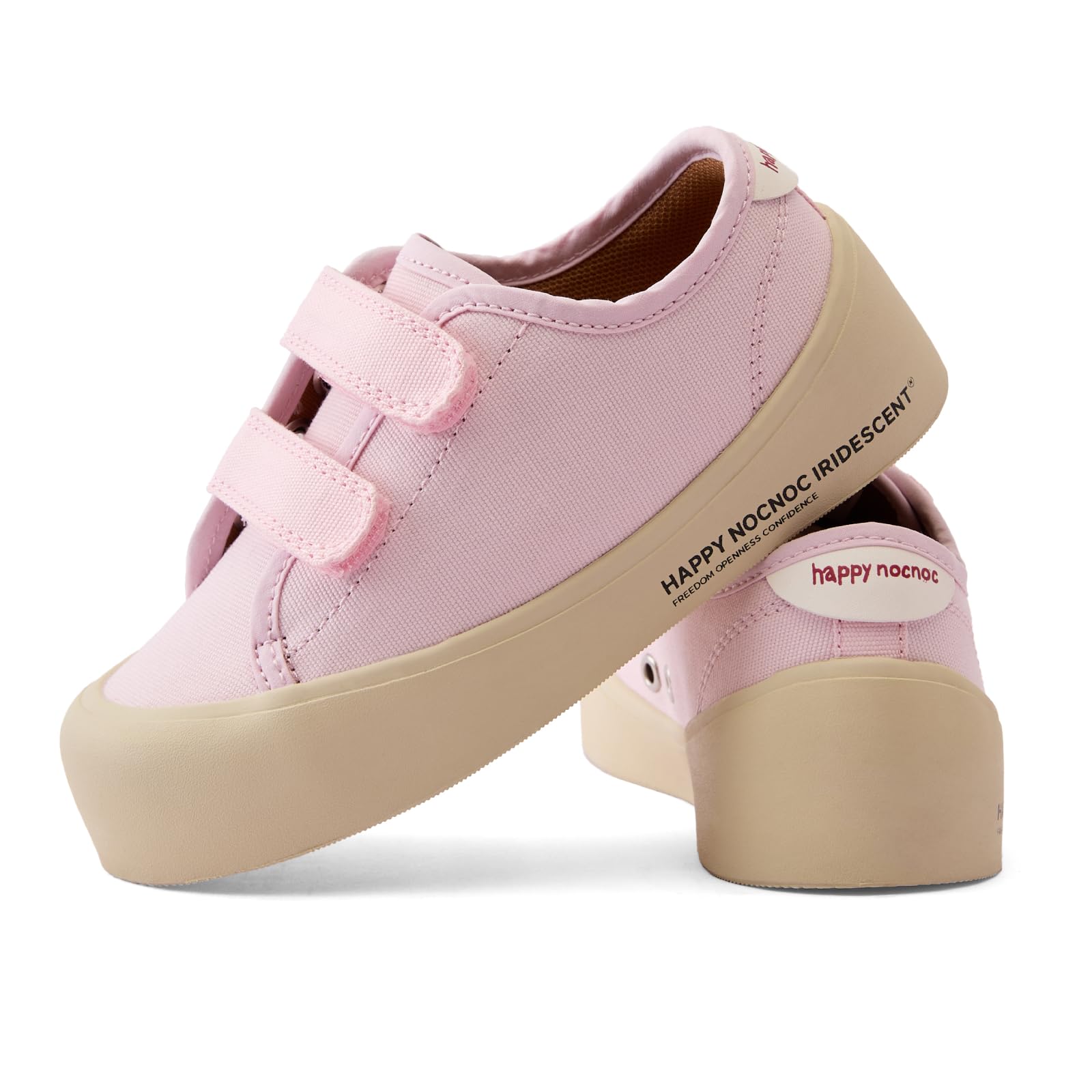 HAPPY NOCNOC Boys Girls Kids Shoes Dual Hook and