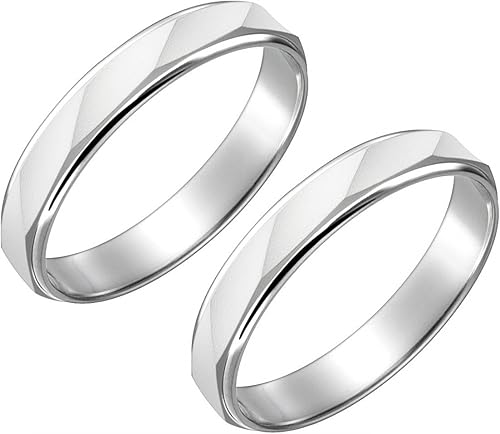 Amazon Only Love You マリッジリング Marriage Ring プラチナ 結婚指輪 Pt900 プラチナ900 ダイヤ無し とダイヤ無しのペア プロポーズ 記念日にも最高の贈り物です リング 通販