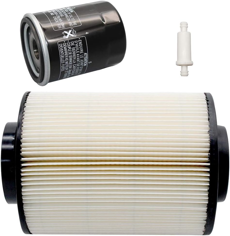 Air Filter 1240434 1240482 Oil Filter 2540086 2540122 Fuel Filter 2530009 Cleaner Replacement for 2008-2014 Polaris RZR 4 800 RZR S 800 800S Ranger 800 Crew ATV