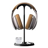Headphone Stand, Curved Headset Stand with Storage