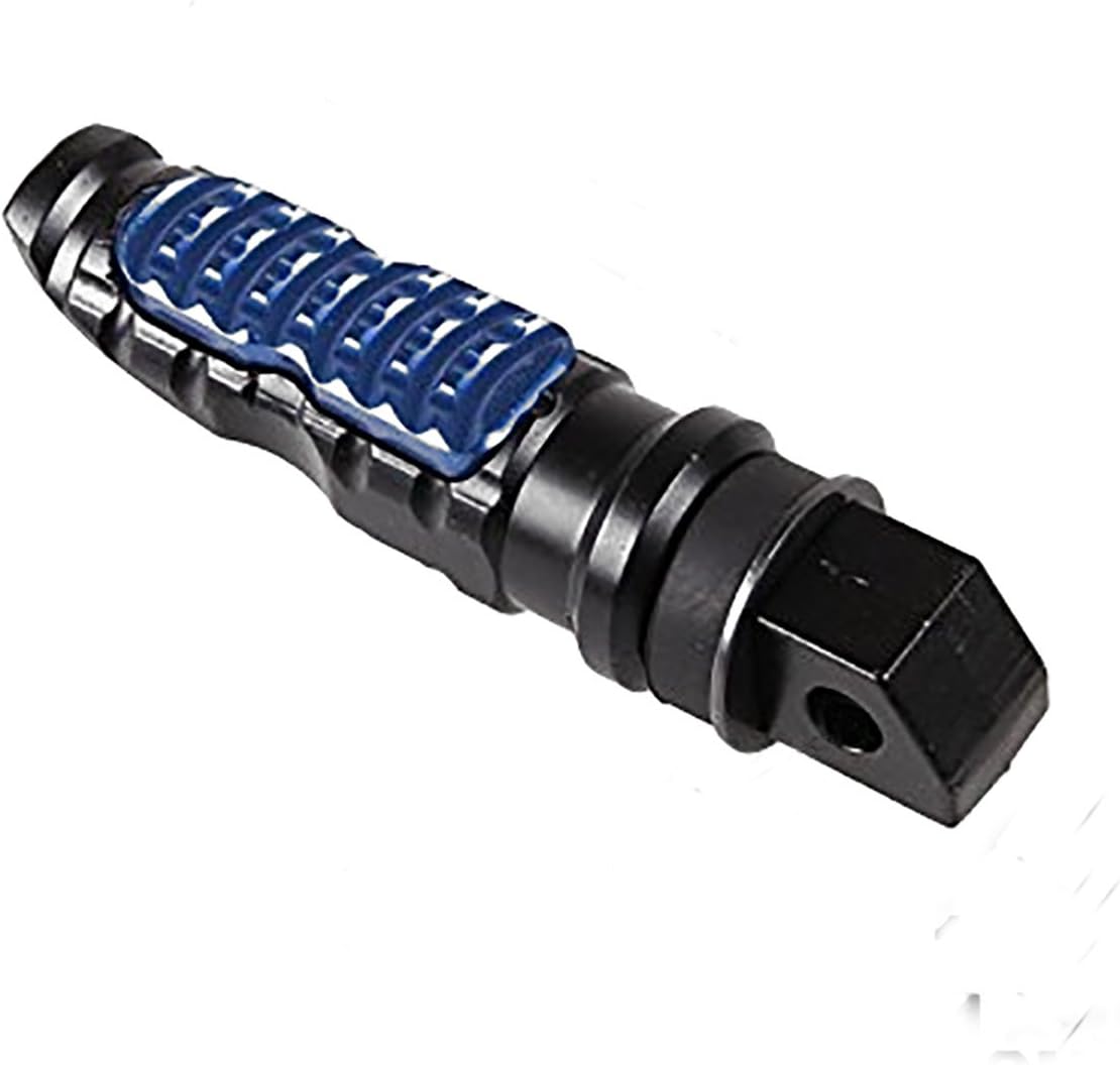 8mm Hole Universal Foot Pegs Foot Pegs For Bicycle Motorcycle Foot Pegs (Color : Blue)
