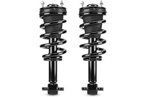 ILONPA Front Quick Struts Shocks Suspensions w/Coil Springs for 2007-2013 Chevrolet Silverado / 2007-2013 GMC Sierra 1500, Strut Shock Absorbers Assembly (Fits 139105) - [ Exc. Electronic Ride Control ]