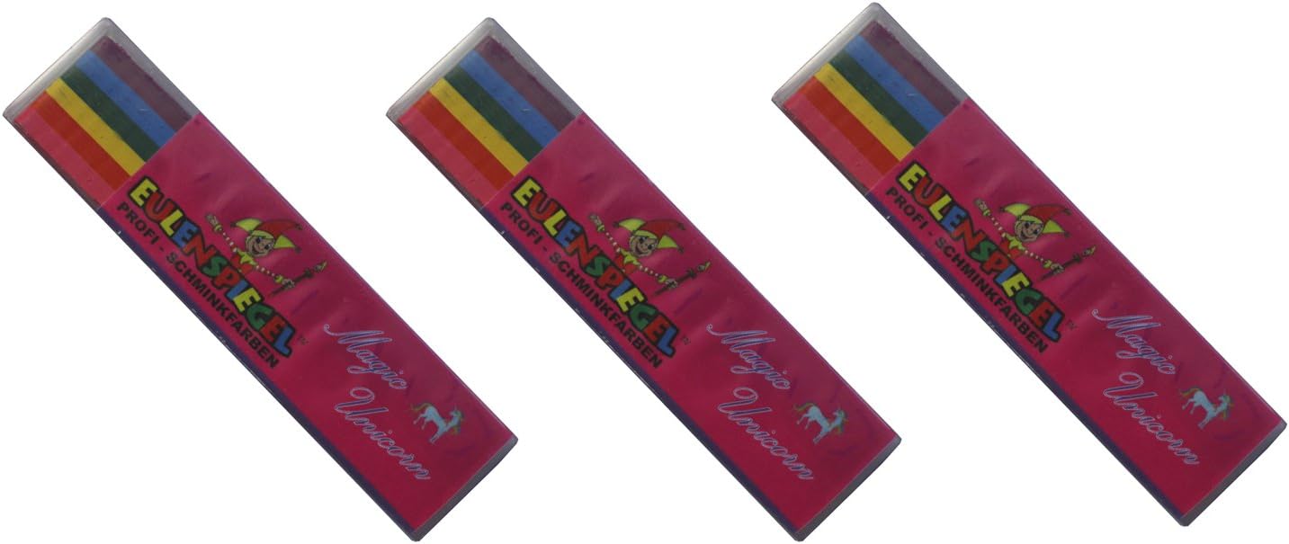 Eulenspiegel Make-Up Pencil Pack of 3, Unicorn - Image 3