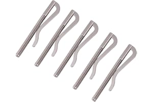 HZTYYIER Wallet Spring Clip Insert Bar Replacement 5pcs Non Deformation Money Spring Clip Tool for Bifold Wallet Purse Credit Card Holder