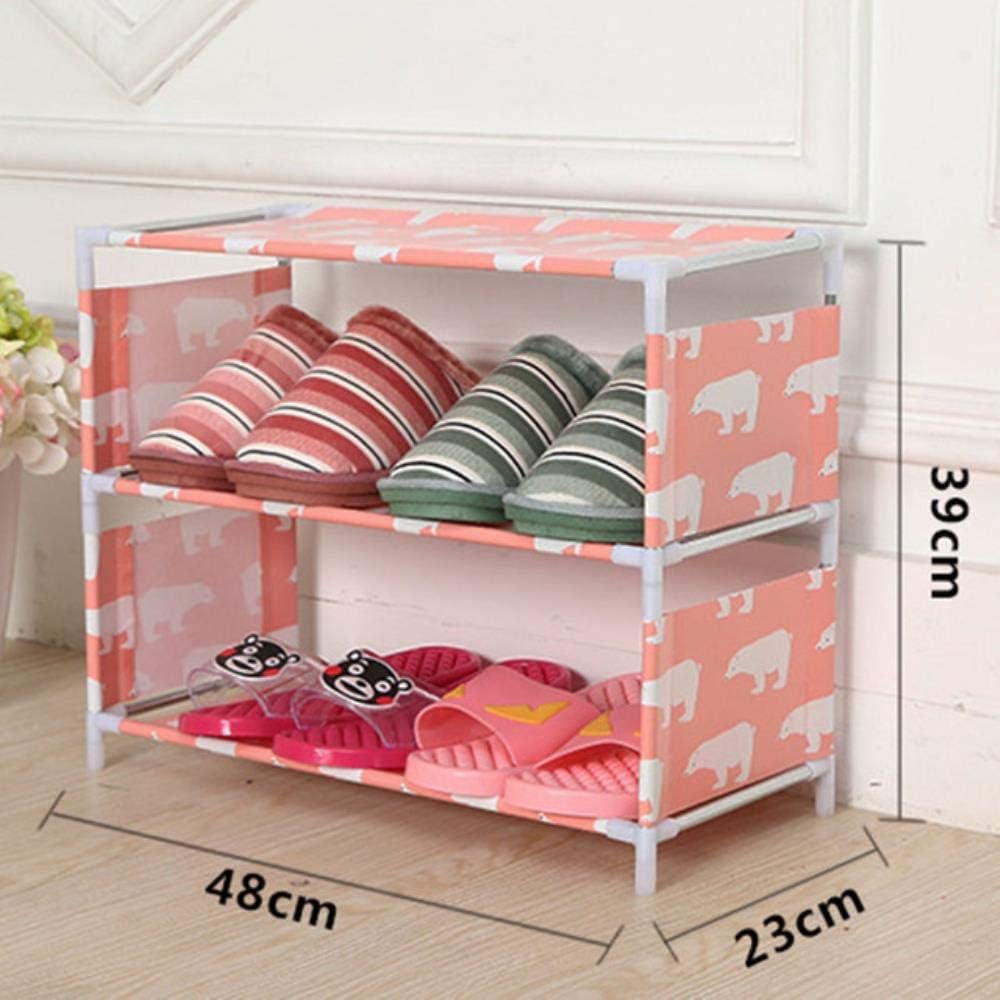 Zapatero No tejido de la estructura de almacenamiento de zapatos