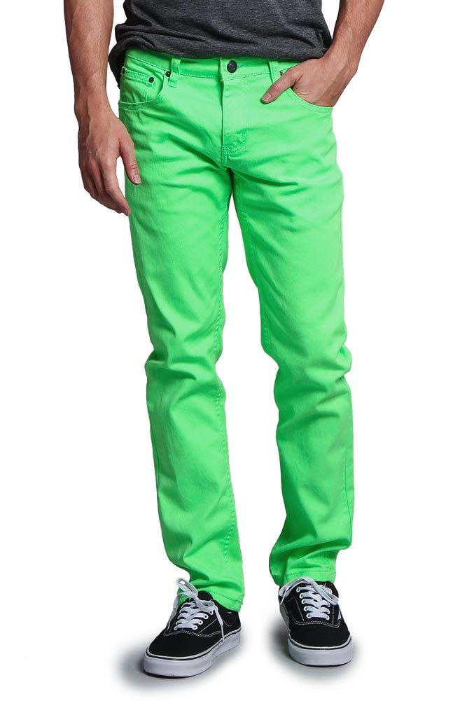 Green Skinny Jeans