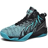 CJSPORX Men's Basketball Shoes Breathable Non-Slip Sneakers Fashionable Sports