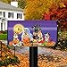 Briarwood Lane Trick or Treat Dogs Halloween Magnetic Mailbox Cover Cat Jack O'Lantern Standard