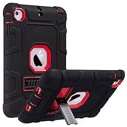 ULAK Case for iPad Mini 1 2 3, Three Layer Heavy