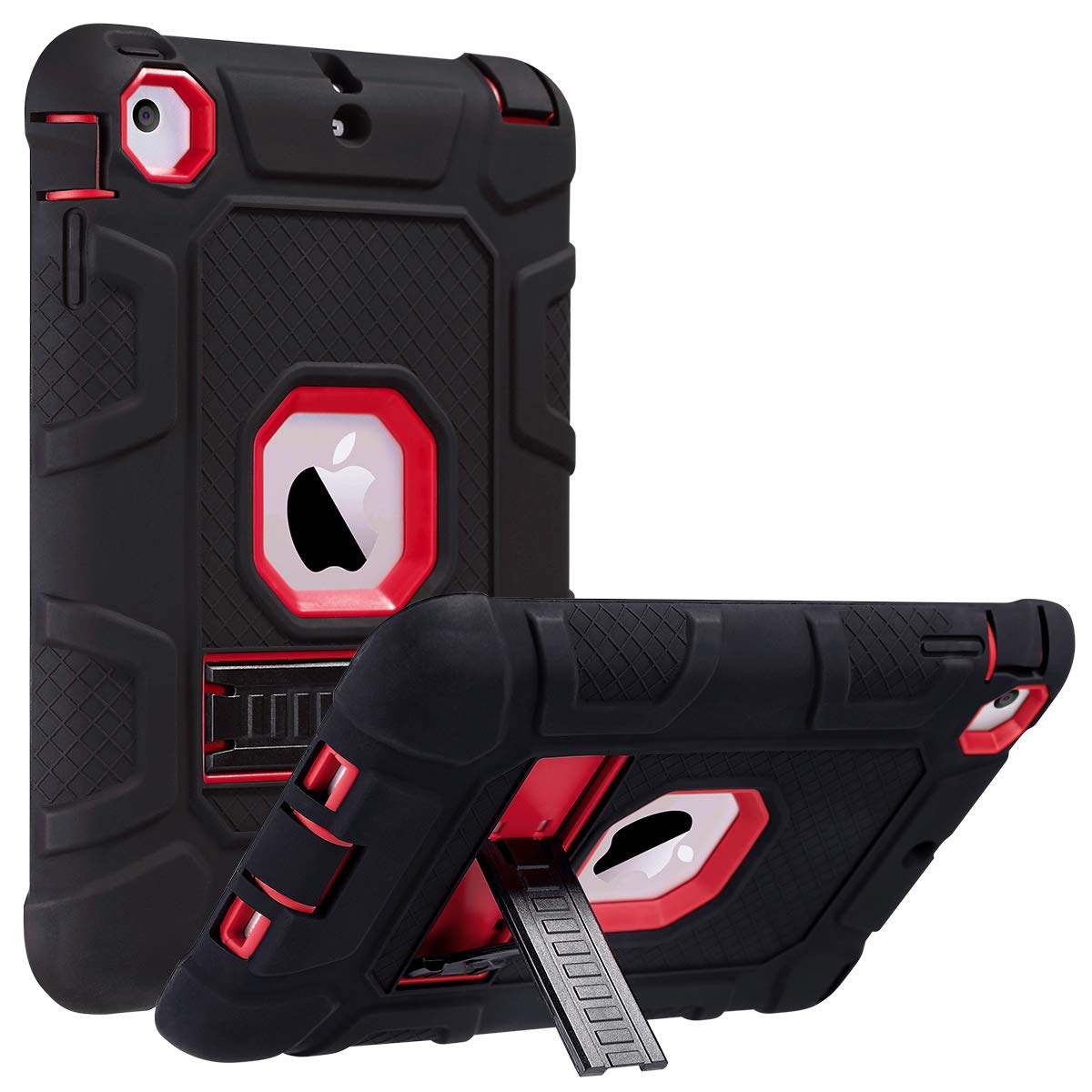 ULAK Case for iPad Mini 1 2 3, Three Layer Heavy