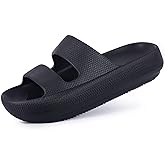 shevalues Orthopedic Slide Sandals for Women with Arch Support Pillow Soft Recovery Slip on Sandals Lightweight Summer Cloud Slippers for Plantar Fasciitis