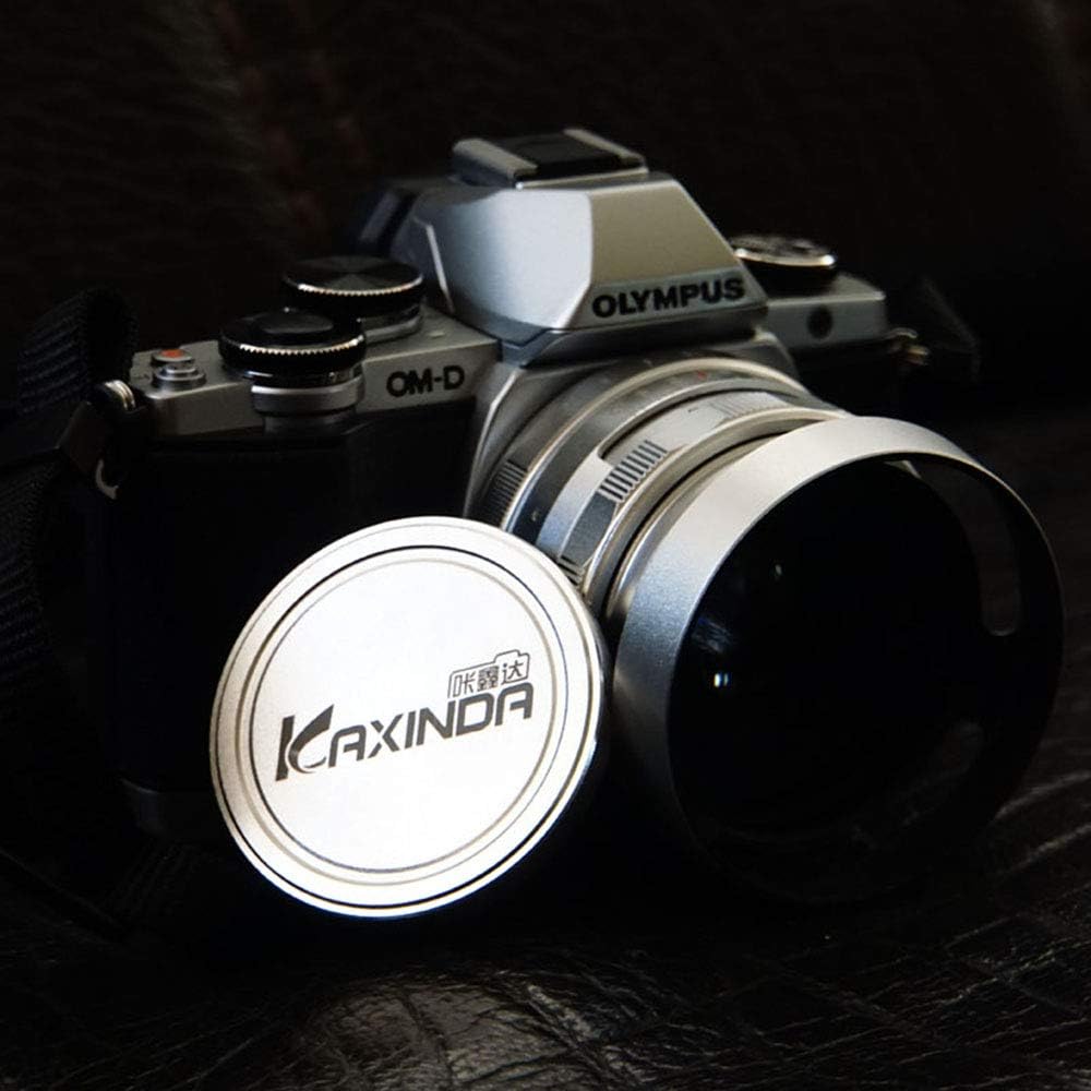 KAXINDA 35mm F/1.7 Large Aperture Manual Prime Fixed Lens APS-C for Digital Mirrorless Cameras Black (MICRO 4/3)