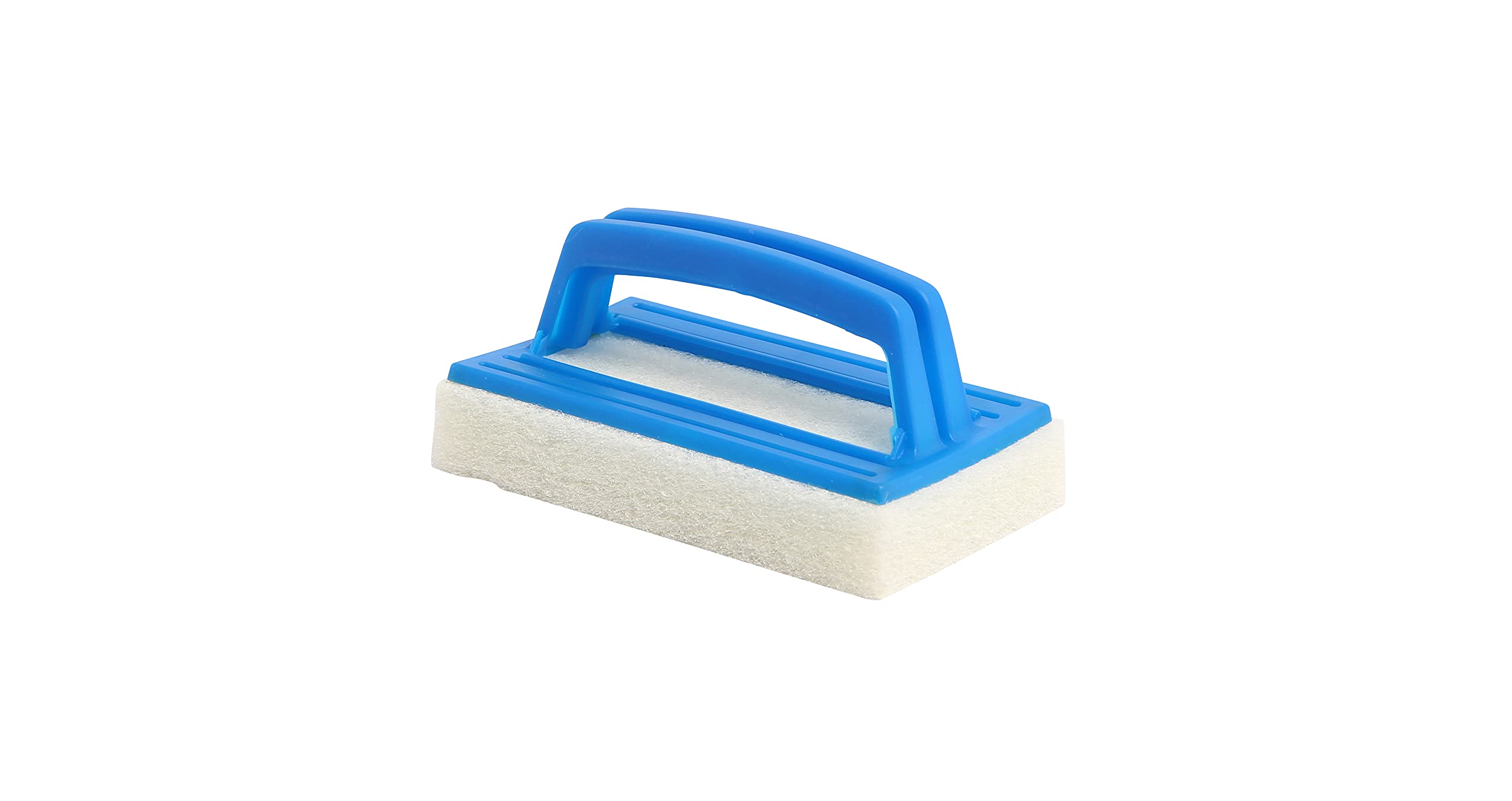 Steinbach removing leaves from swimming pools Scrubbing Brush with Handle deluxe Blue 145 x 85 x 25 MM