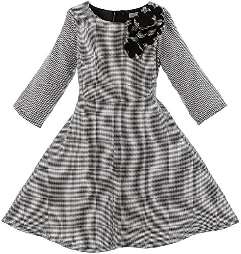 キャサリンコテージ 子供服 フォーマル カジュアル 千鳥格子七分袖ワンピース Pc778 Tak Otcon