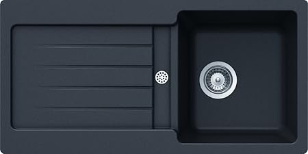 Schock Küchenspüle Typos D-100S, Auflage in Nero