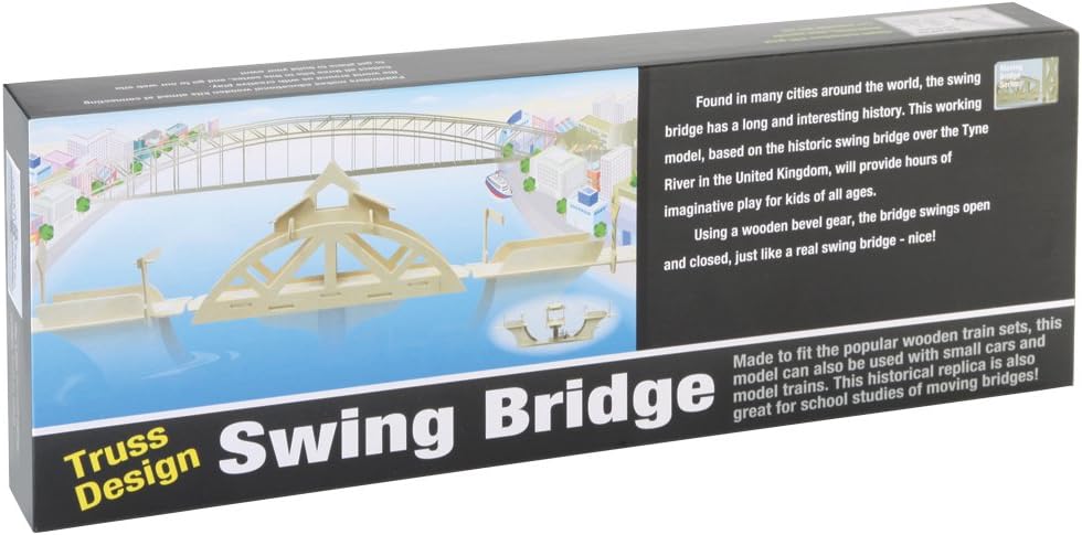 Pathfinders Truss Design Moving Swing Bridge Wood Kit
