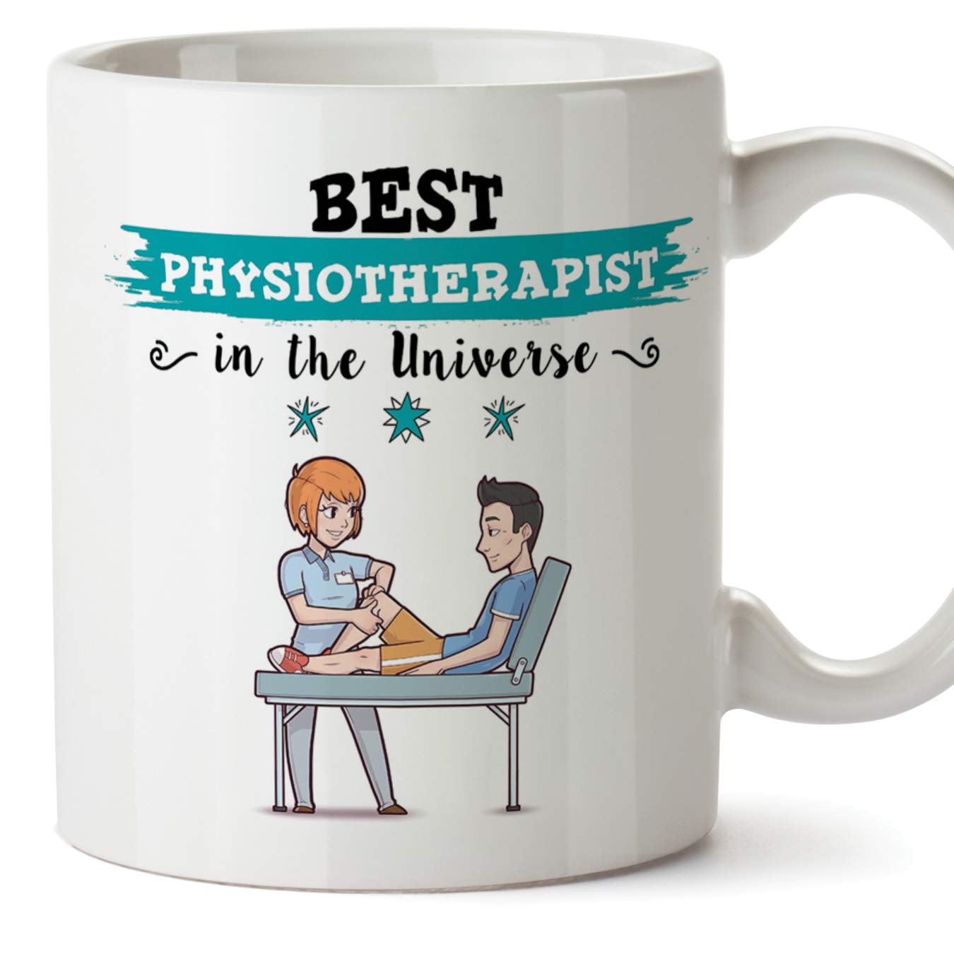 Physiotherapist. Original Mug Cup Perfect Present - This Mug Belongs to The Best Physiotherapist in The Universe - 11 oz Ceramic