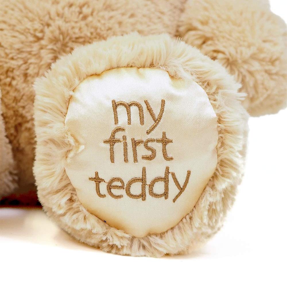 Baby GUND My 1st Teddy Bear Stuffed Animal Plush, Tan 15": Toys & Games