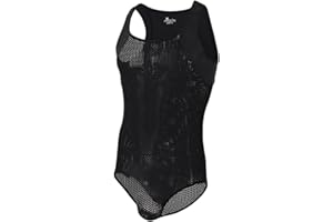 Juflam Men's Wrestling Singlet Athletic Leotard Bodysuit Gym Sportswear Undershirt