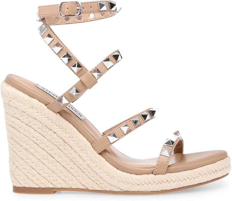 Amazon.com | Steve Madden Women's Mali Tan Sandal 5.5 US | Platforms & Wedges