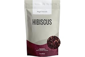 MagJo Naturals, Hibiscus Flowers 1LB (16 Oz) Hibiscus tea cut & sifted flowers, Flor de Jamaica